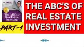 THE ABC's OF REAL ESTATE INVESTMENT audio book Part-1