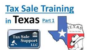Texas Tax Sale Investing Tutorial (Part 1) Tax Deeds!