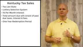 Kentucky Tax Sales - Tax Liens