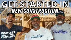 how to get started building new construction houses to flip