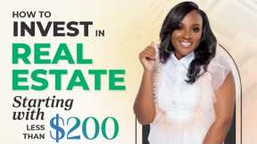 Learn How to Invest in Real Estate Starting with Less Than $200