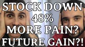 STOCK is DOWN 48%...! More PAIN ahead? OR... is this a Come BACK Story for Passive Income Investors?