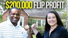 How to Start Flipping Houses ($200K Flip Walk Through)