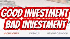 Good Investment Bad Investment | Seattle WA | Real Estate Tips 2024 | Seattle Investment Property