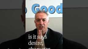 Character: The True Currency of Success