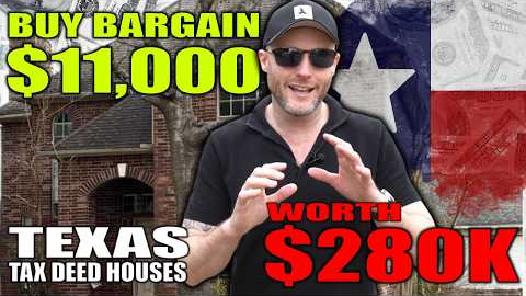 Buy Bargain $11,000 Texas Tax Deed Houses Worth $280K