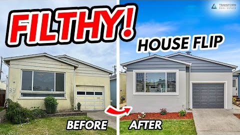 Filthy House Flip Budget Home Renovation Before & After