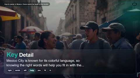 How to swear in Mexico: Curse words for south of the border