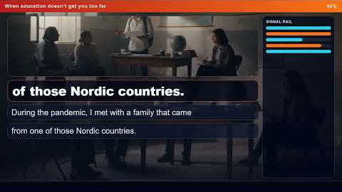 When education doesn't get you too far