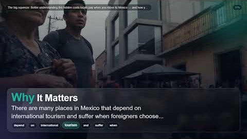 The big squeeze: Better understanding the hidden costs locals pay when you move to Mexico — and how