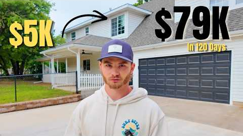 How I Turned $5,000 Into $79K Flipping This House (Full $ Breakdown)