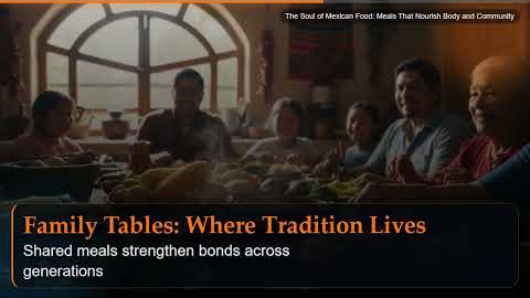 The Soul of Mexican Food: Meals That Nourish Body and Community