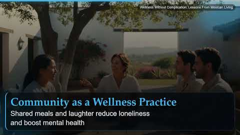 Wellness Without Complication: Lessons From Mexican Living