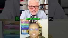 Stop Mouth Breathing: The Simple Health Hack You Need! #shorts