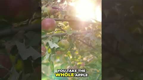 Apple Fiber: Detox Your Body, Boost Your Health! #shorts