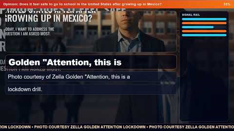Opinion: Does it feel safe to go to school in the United States after growing up in Mexico?