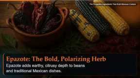 The Forgotten Ingredients That Built Mexican Cuisine