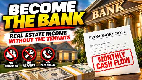 How to Become the Bank: Real Estate Note Investing Explained