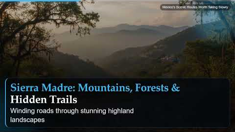 Mexico's Scenic Routes Worth Taking Slowly